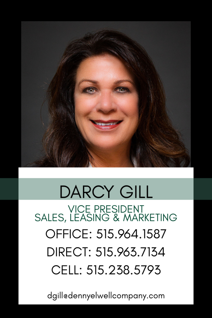Denny Elwell Company Commercial Real Estate Agent Darcy Gill Queen of Real Estate Contact Info